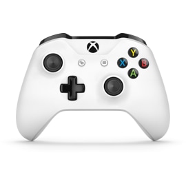 ＜マイクロソフト＞ Xbox ワイヤレス コントローラー (ホワイト)画像