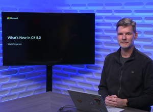 Image thumbnail for What&#39;s new in C&#35; 8.0 video