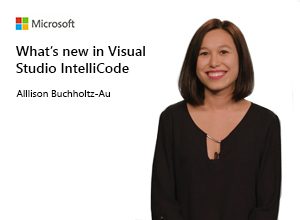 Image thumbnail for What&#39;s new in Visual Studio IntelliCode video