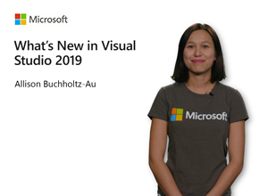 Image thumbnail for What’s new in Visual Studio 2019 video