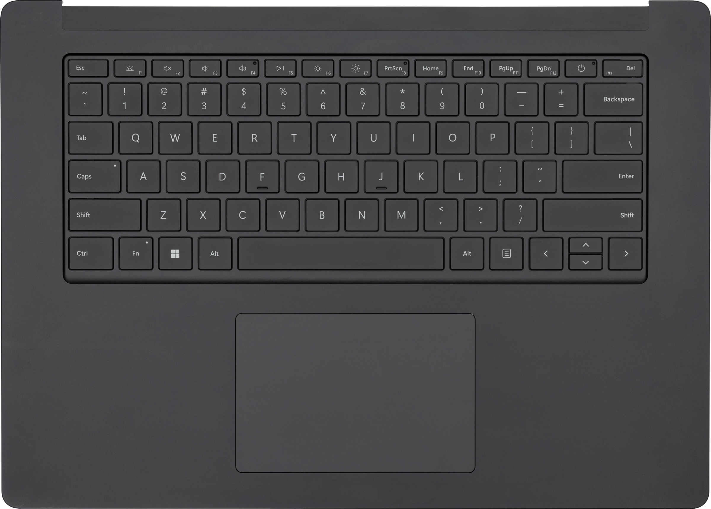 Replacement Keyboard for Surface Laptop 4 - 15" Black Metal