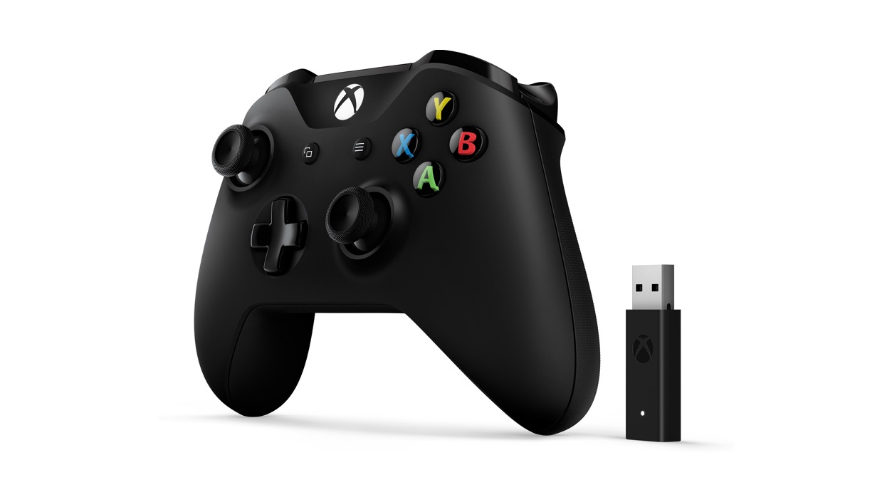 Xbox Controller and Wireless Adapter
