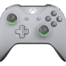 Xbox ワイヤレスコントローラー (グレー / グリーン) - Microsoft