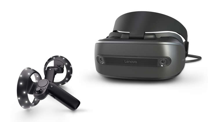 Lenovo WMR Headset and Controllers