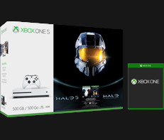 Xbox One S 500GB Console - Ultimate Halo Bundle