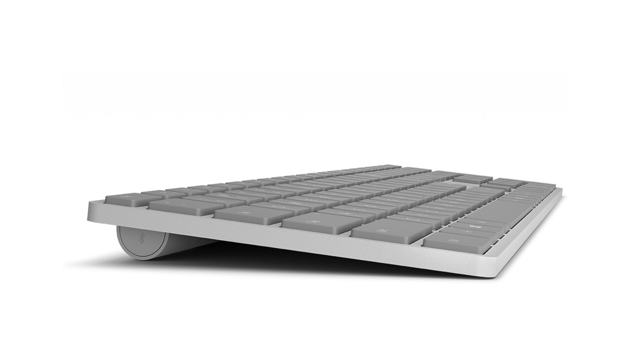 Left side view of Surface Keyboard.