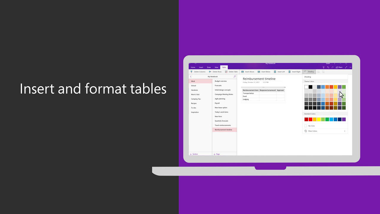 How to easily create and work with tables in Apple Notes