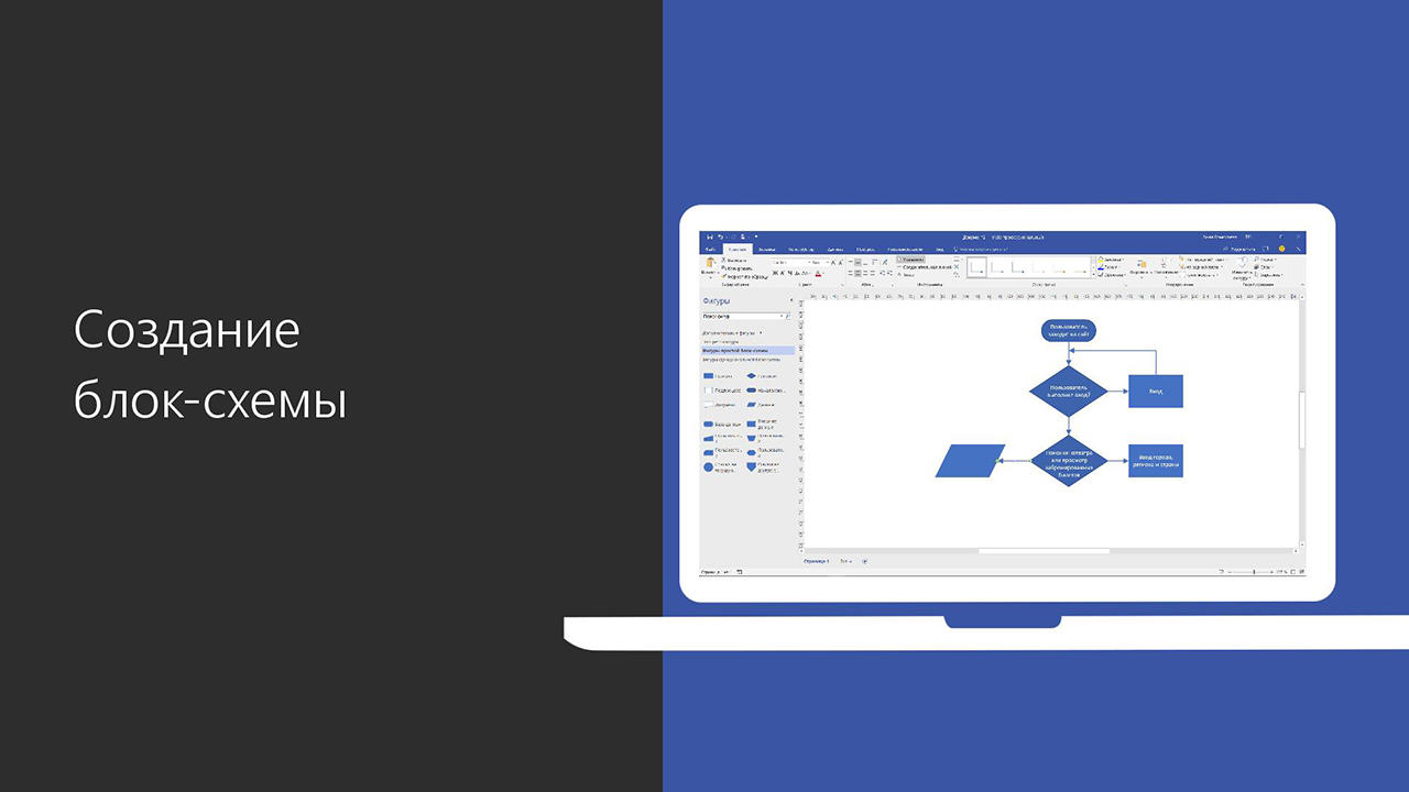 Видео: Создание Блок-Схемы - Служба Поддержки Майкрософт