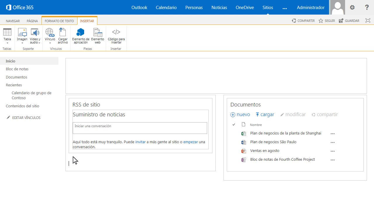 Vídeo: Crear un calendario compartido en Office 365 - Soporte técnico de  Microsoft