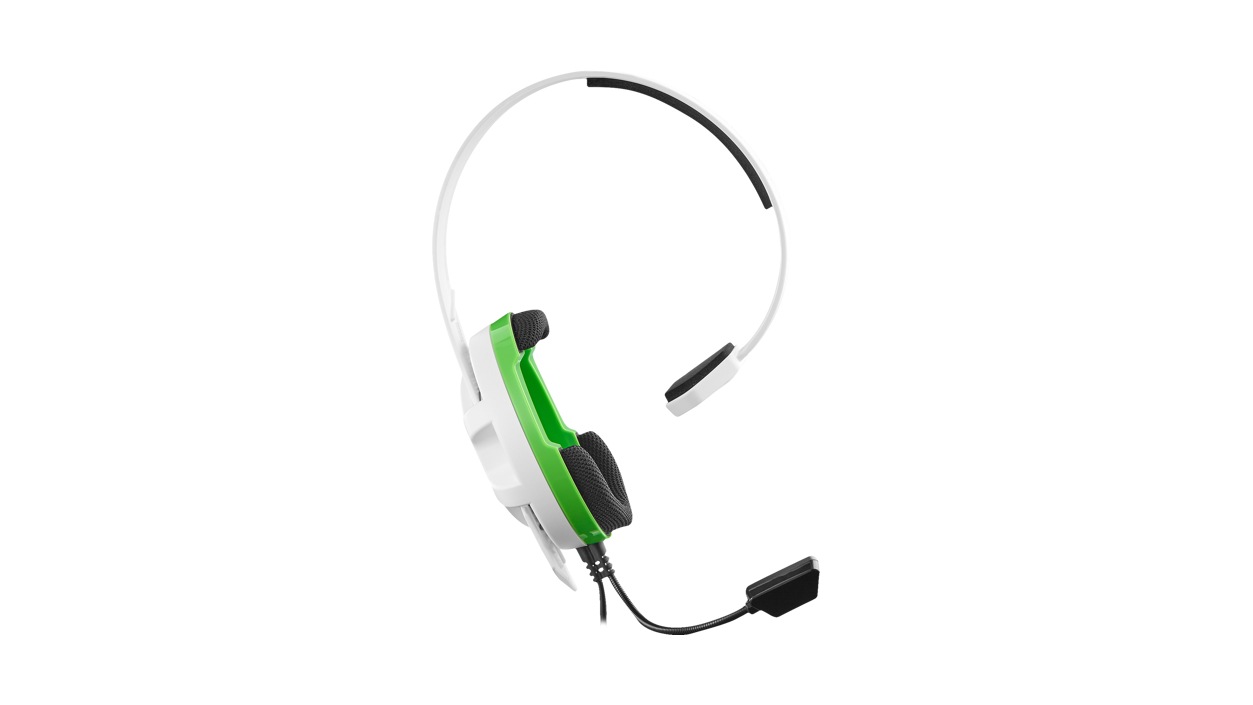 Turtle Beach Recon Chat White Gaming Headset Xbox One front view