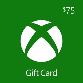 $75.00 Xbox Digital Gift Card