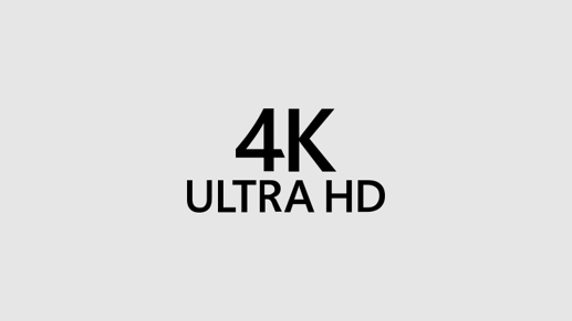 4K Ultra high definition logo