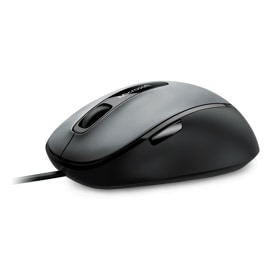 Front angled view of the Microsoft Comfort Mouse 4500.