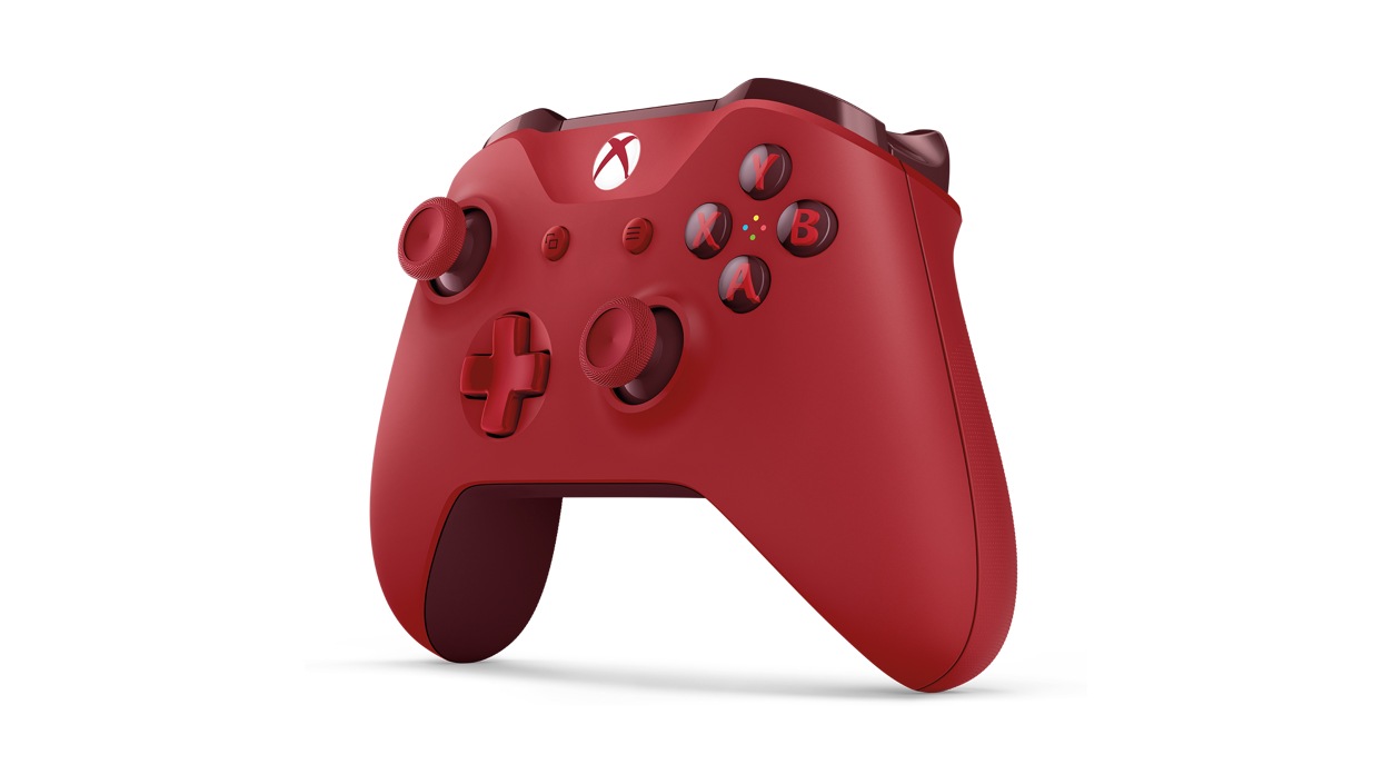 Microsoft Official Xbox Series X & S Wireless Controller - Red (XBOX/PC  QAU-00012)
