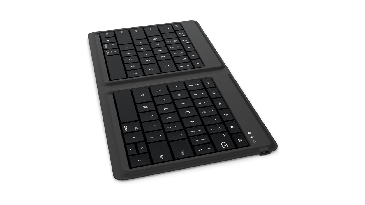 Universal Foldable Keyboard clavier azerty pliable bluetooth GU5-00006  Microsoft Magasin informatique face Cap 3000 06700 Saint