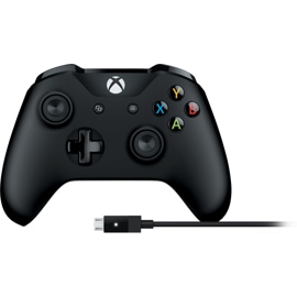 Xbox Wireless Controller + Cable for Windows