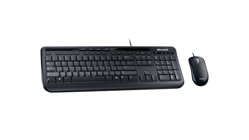 Microsoft Wired Desktop 600 Keyboard and Mouse for Business