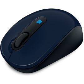 ＜マイクロソフト＞ Microsoft スカルプト モバイル マウス (ウール ブルー)画像