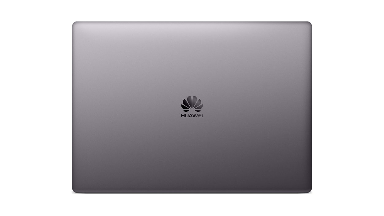 Top view of the Huawei Matebook X pro closed