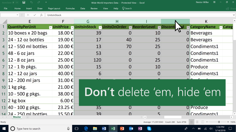Unhide columns in excel for mac 2011 download