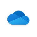 Logotipo de Microsoft OneDrive.