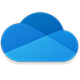Microsoft OneDrive logo. 