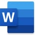 Logótipo do Microsoft Word.