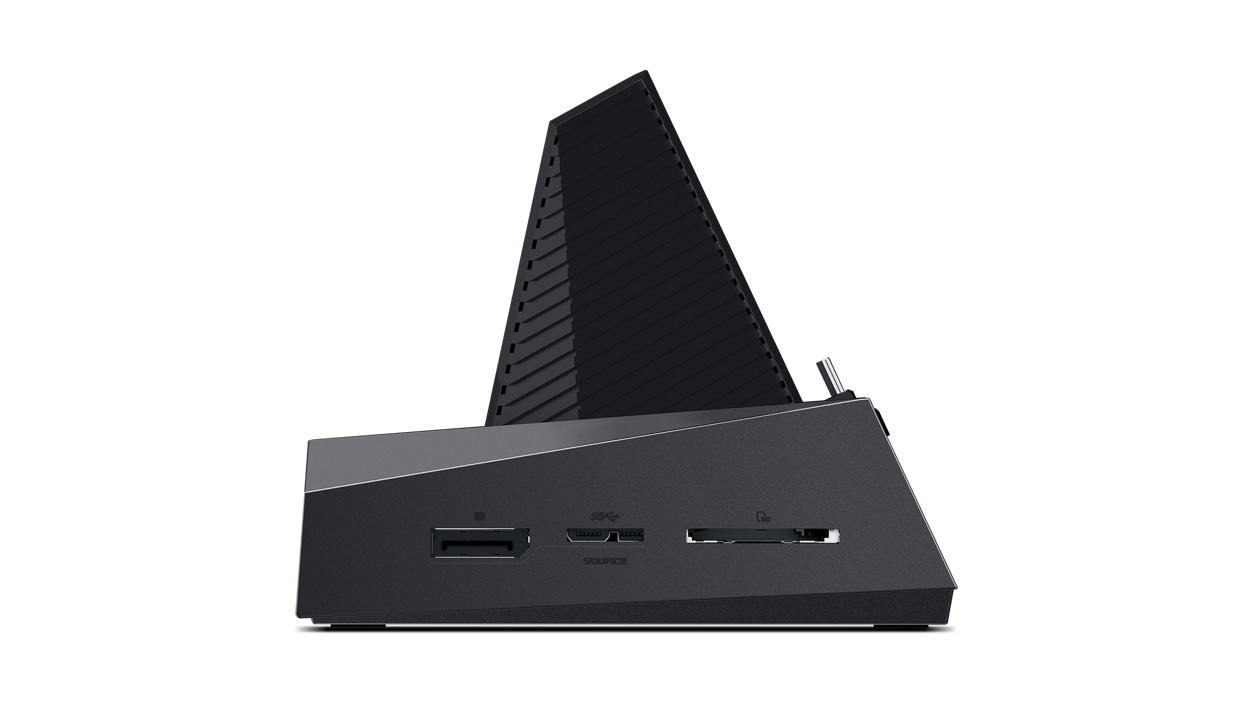 Front view of the Asus ROG Mobile Desktop Dock