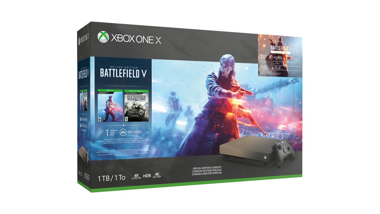 Xbox One S Console - Battlefield 1 Special Edition - Complete