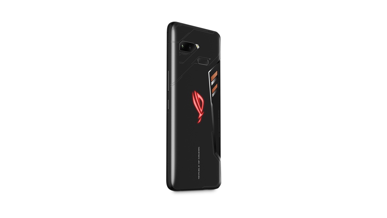 Rear view of the Asus ROG phone