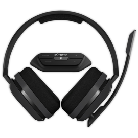Front view of the Logitech A10 Headset and MixAmp M60