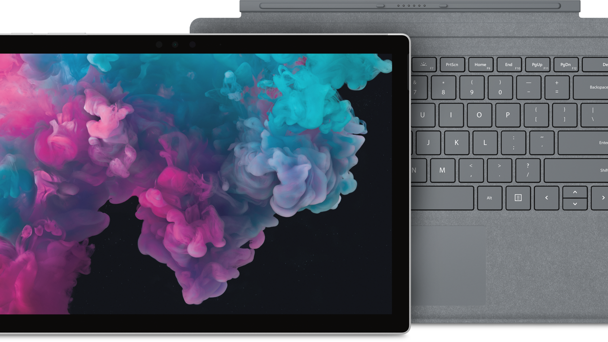 Surface Pro 6 とタイプ カバー