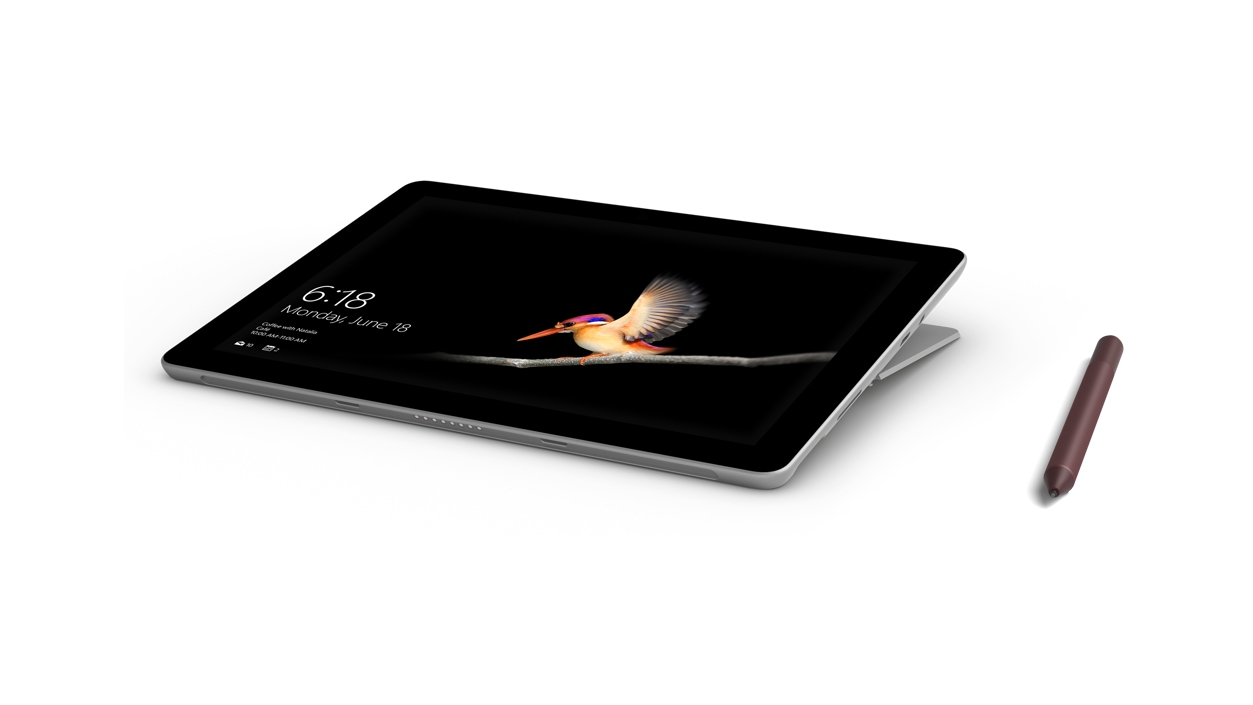 Surface Go in studio mode