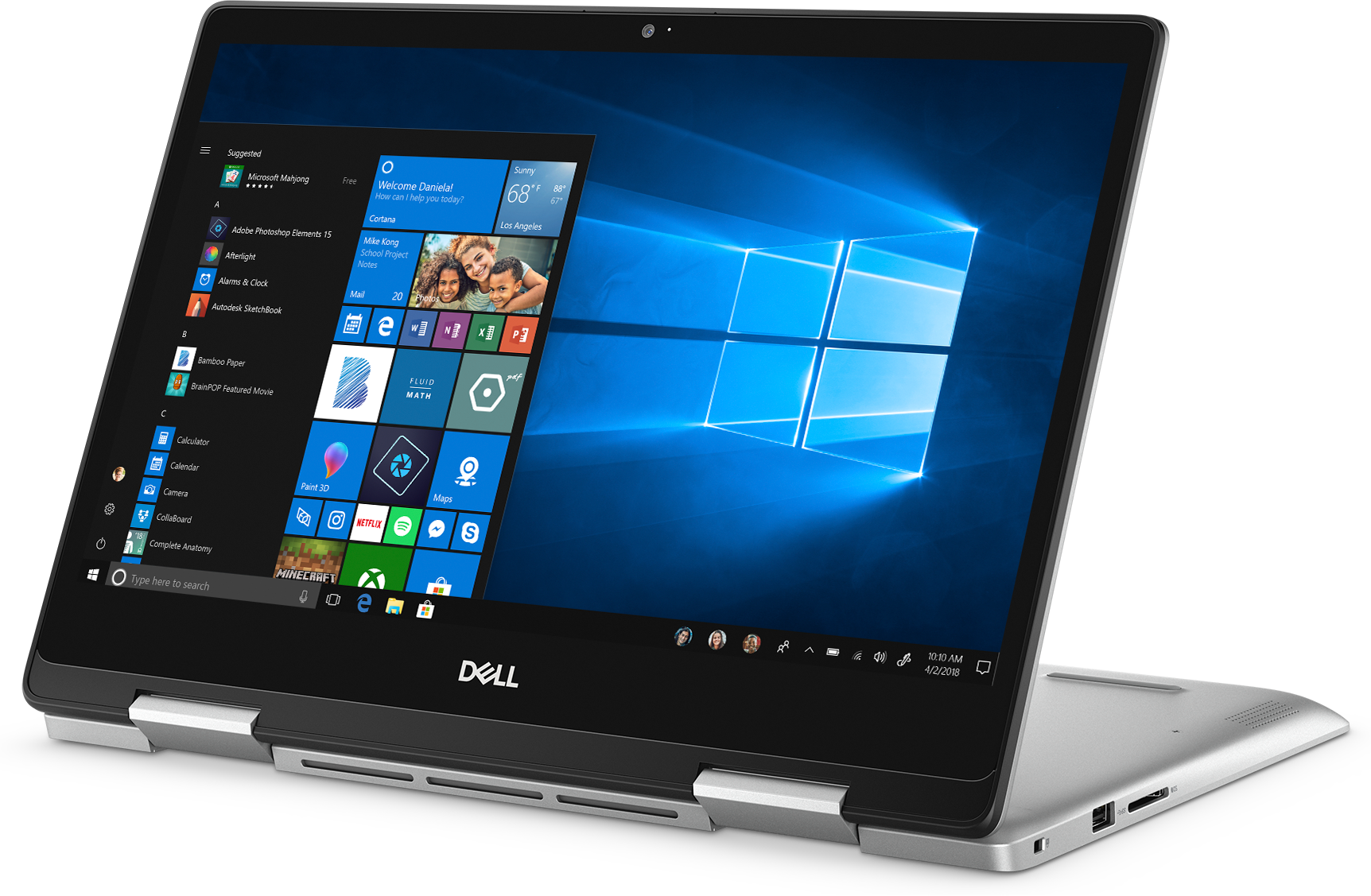 Dell Inspiron 14 5000 2 In 1 Touch Laptop I7 8565u 8gb Memory256gb