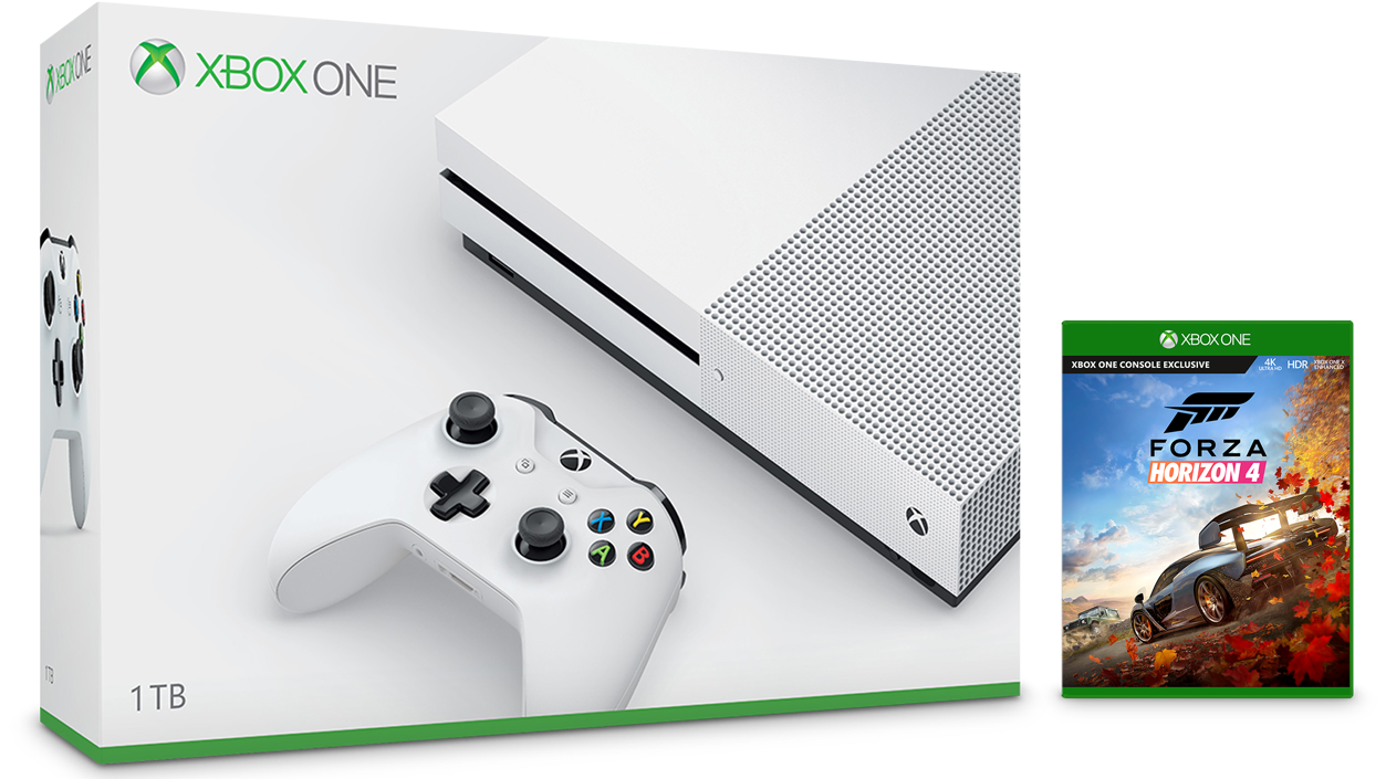Xbox One S (1TB) - Forza Horizon 4 Bundle