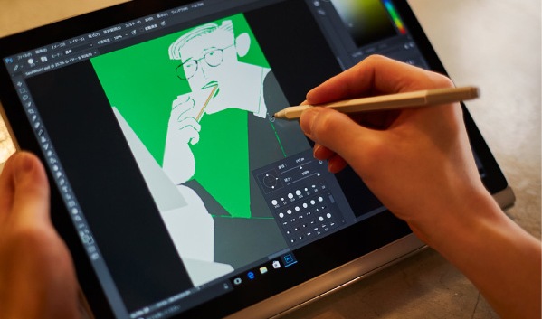 イラストレーターのための究極の一台 Illustrator Surface Book Microsoft Atlife