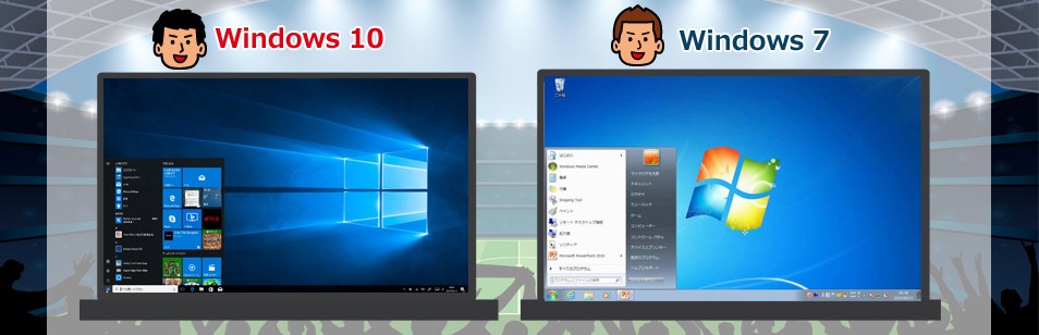 Windows 7 Vs Windows 10 五番勝負 第 3 回 操作性 使い勝手編 Microsoft Atlife
