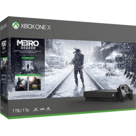efficiently Do not Person in charge Xbox One X 1TB Console – Metro Saga Bundle