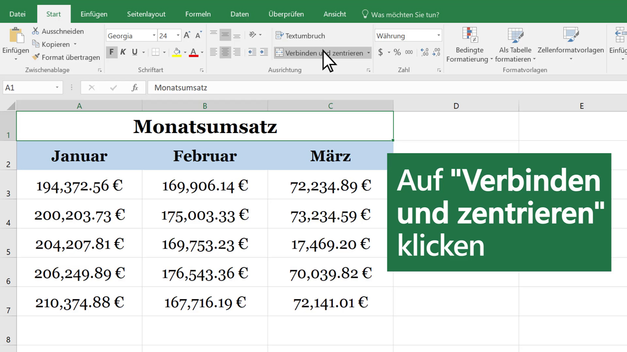 Spalte Englisch Excel