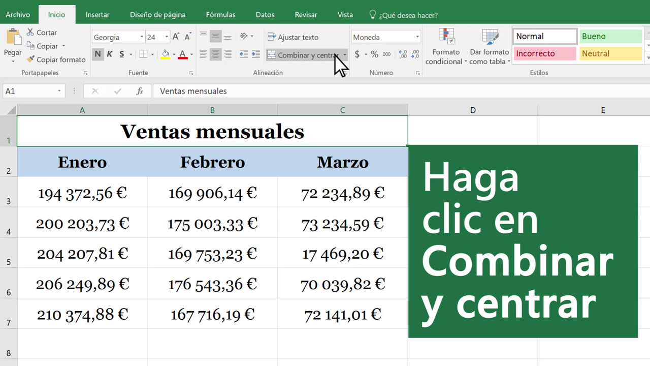 Atajo De Excel Para Combinar En Mac