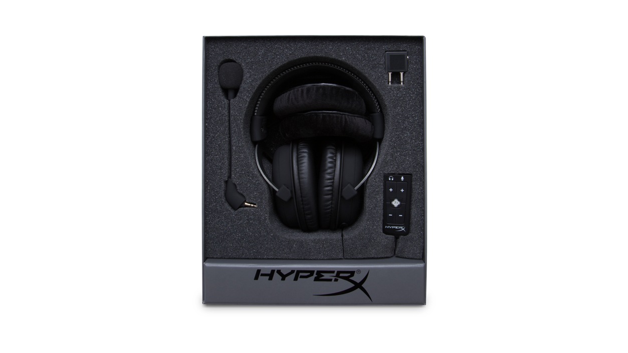 Open box of Kingston HyperX Cloud II Gaming Headset in Gun Metal