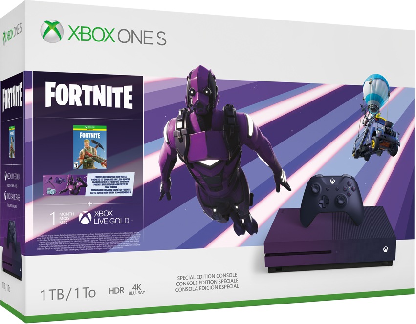 xbox one s fortnite special edition bundle box art - xbox one s 1tb fortnite battle royale special edition