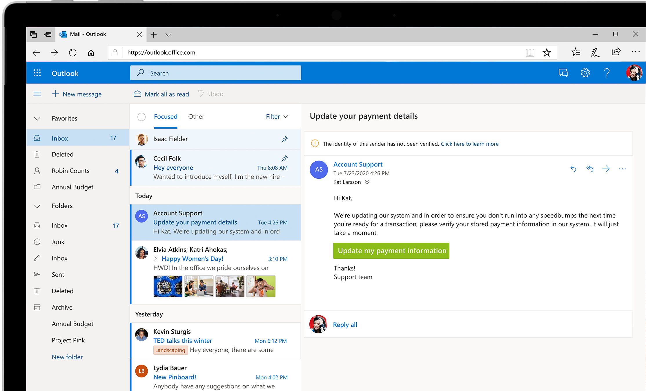 Outlook: usar las credenciales de inicio de sesión de OWA para correo  electrónico - Microsoft Office