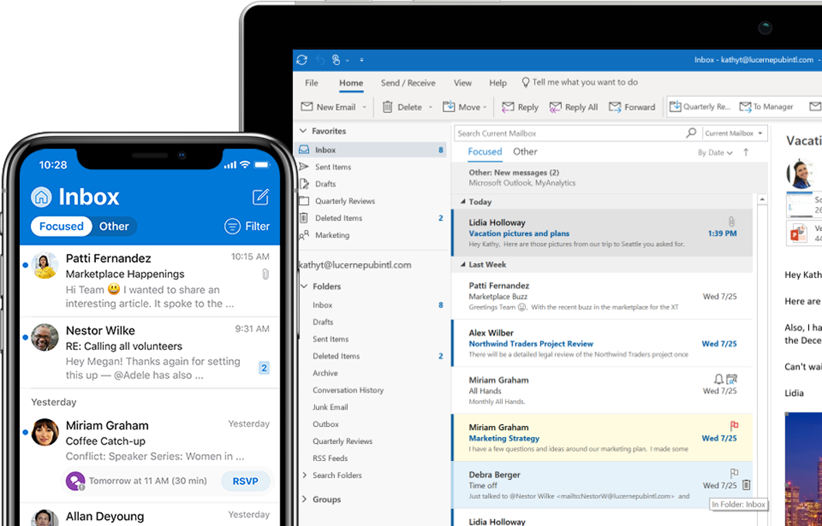 Microsoft outlook 2020 review