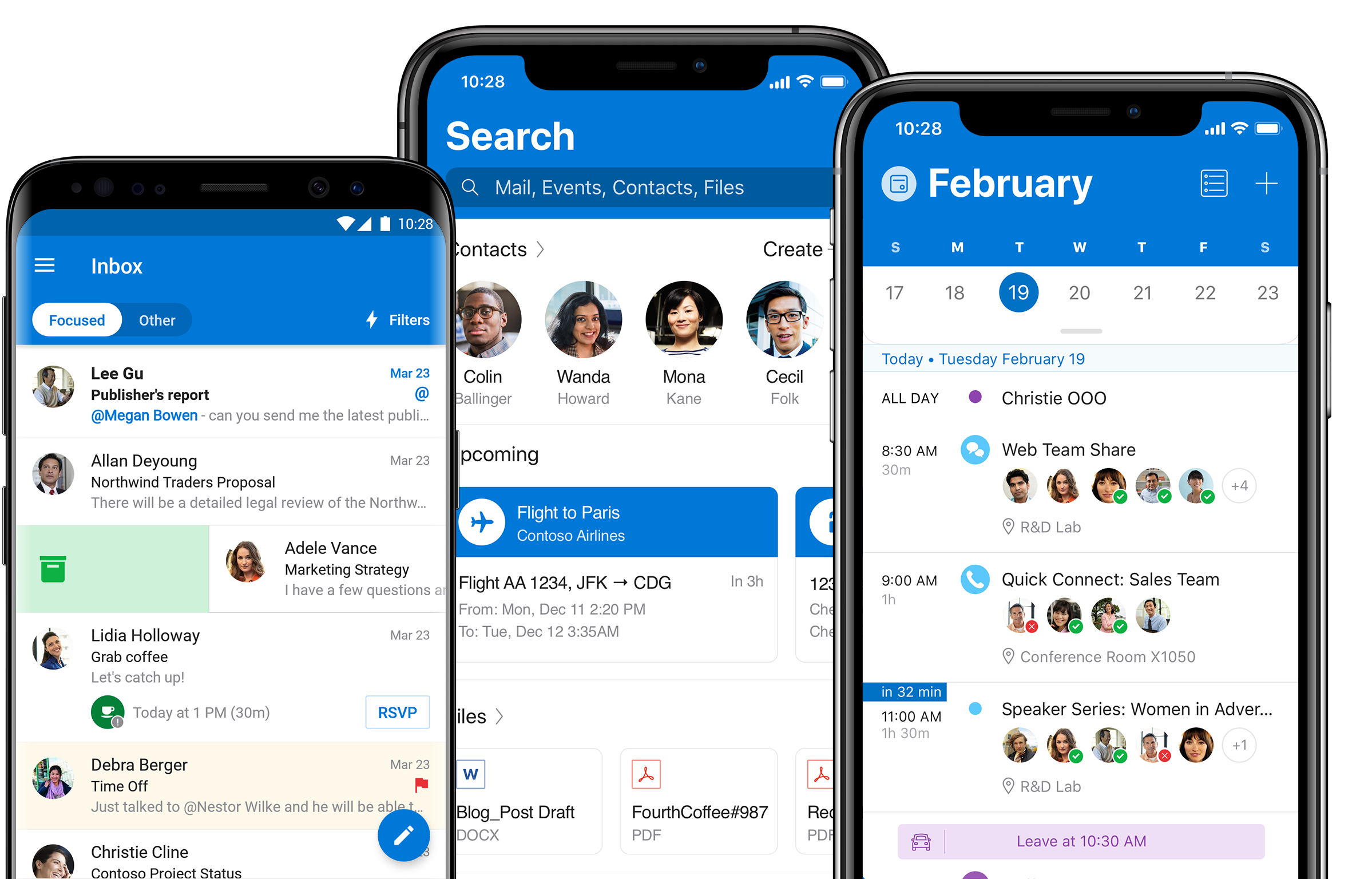 Microsoft Outlook for iOS và Android | Microsoft 365