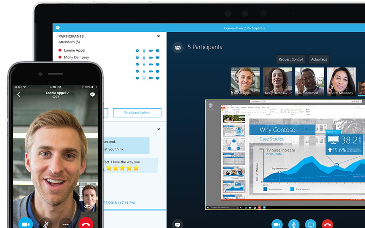 how to communicate through skype