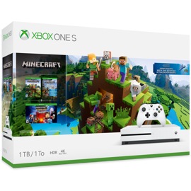 Xbox One S Minecraft 1 TB Bundle