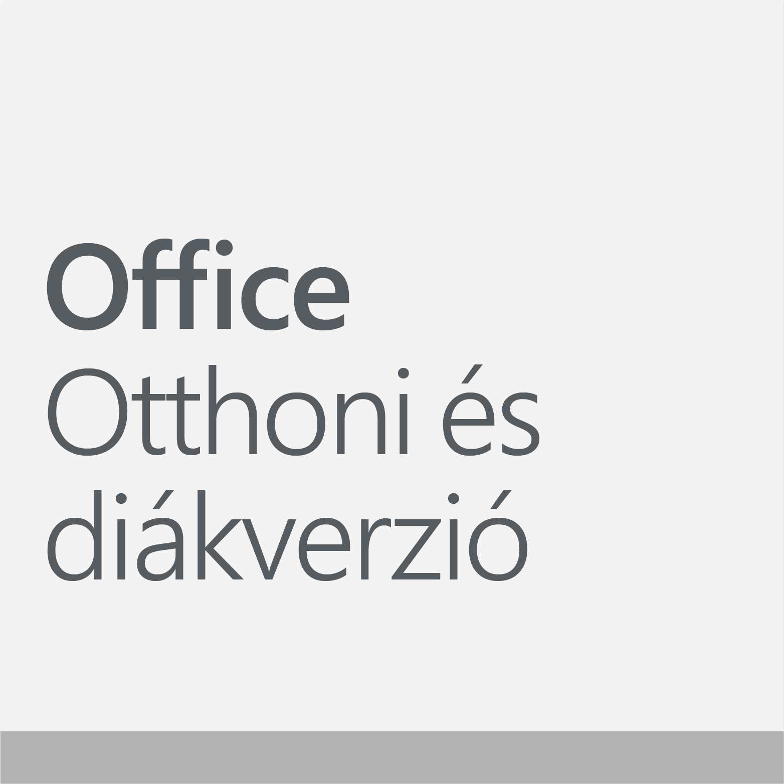 Office Otthoni és diákverzió 2019