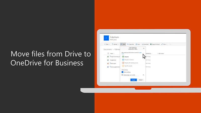 Can you migrate Google Drive to OneDrive?