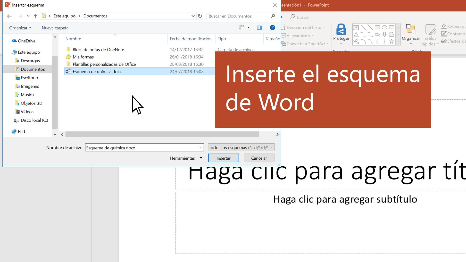 Crear una presentación de PowerPoint desde un esquema - Soporte técnico de  Microsoft
